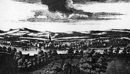 La prospettiva della città di Perth, da 